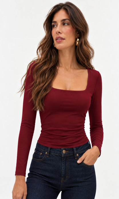 Top ajustado lycra