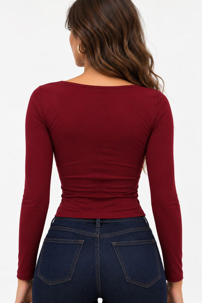 Top ajustado lycra