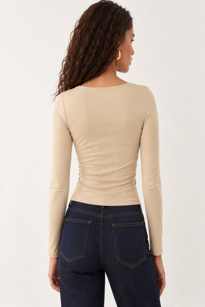 Top ajustado lycra