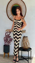 Vestido midi red