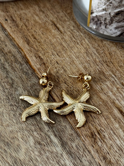 Pendiente estrella de mar