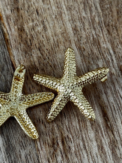 pendiente estrella de mar