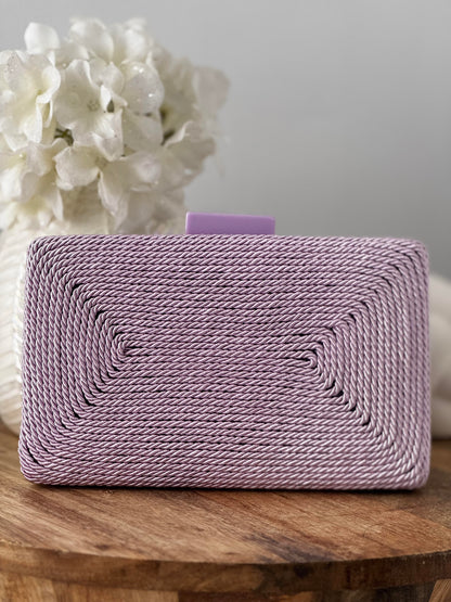 Bolso de fiesta trenzado