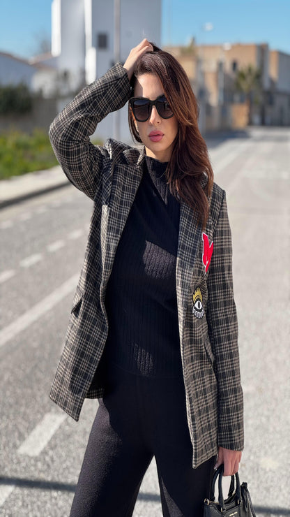 Blazer cuadros