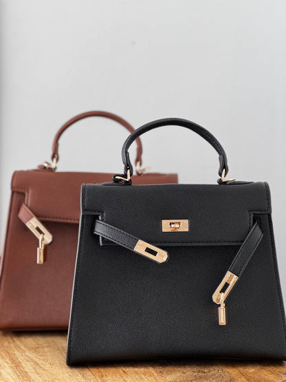 Bolso de mano candado