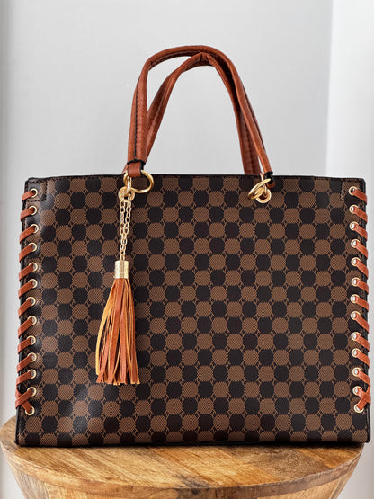 Bolso tote estampado